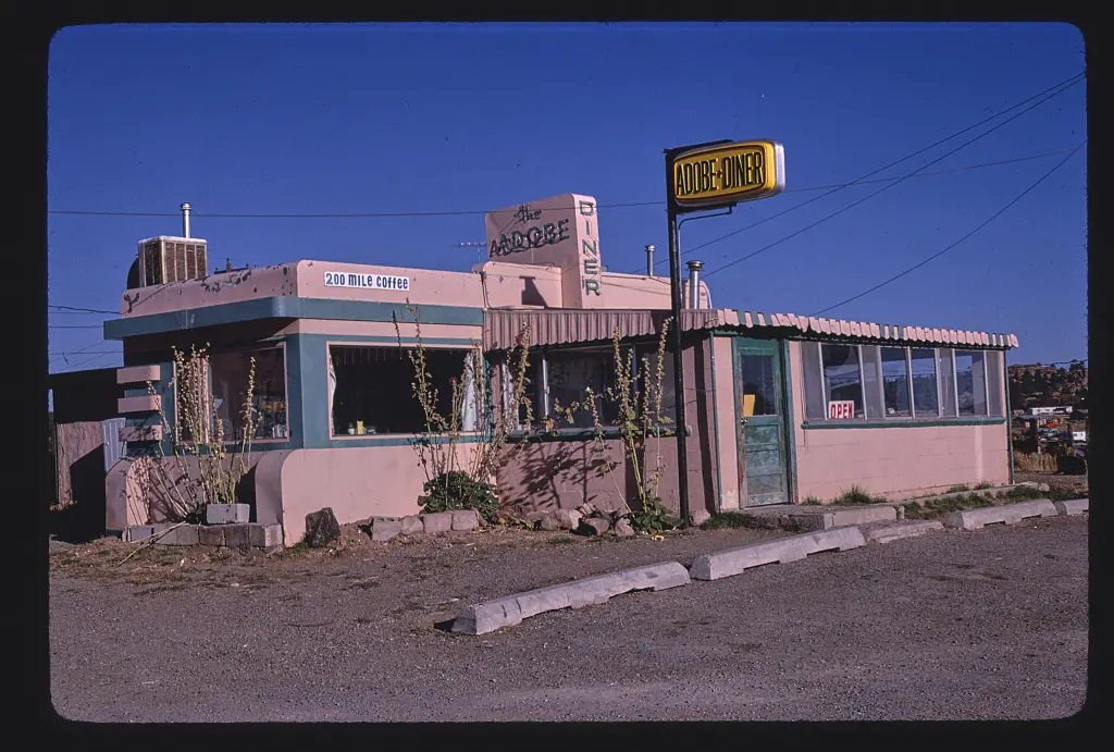Adobe Diner, Route 64 & 285, Tres Piedras, New Mexico