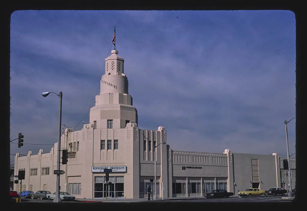 Pepperdine University, Los Angeles Campus, 81st & Vermont, Los Angeles, California