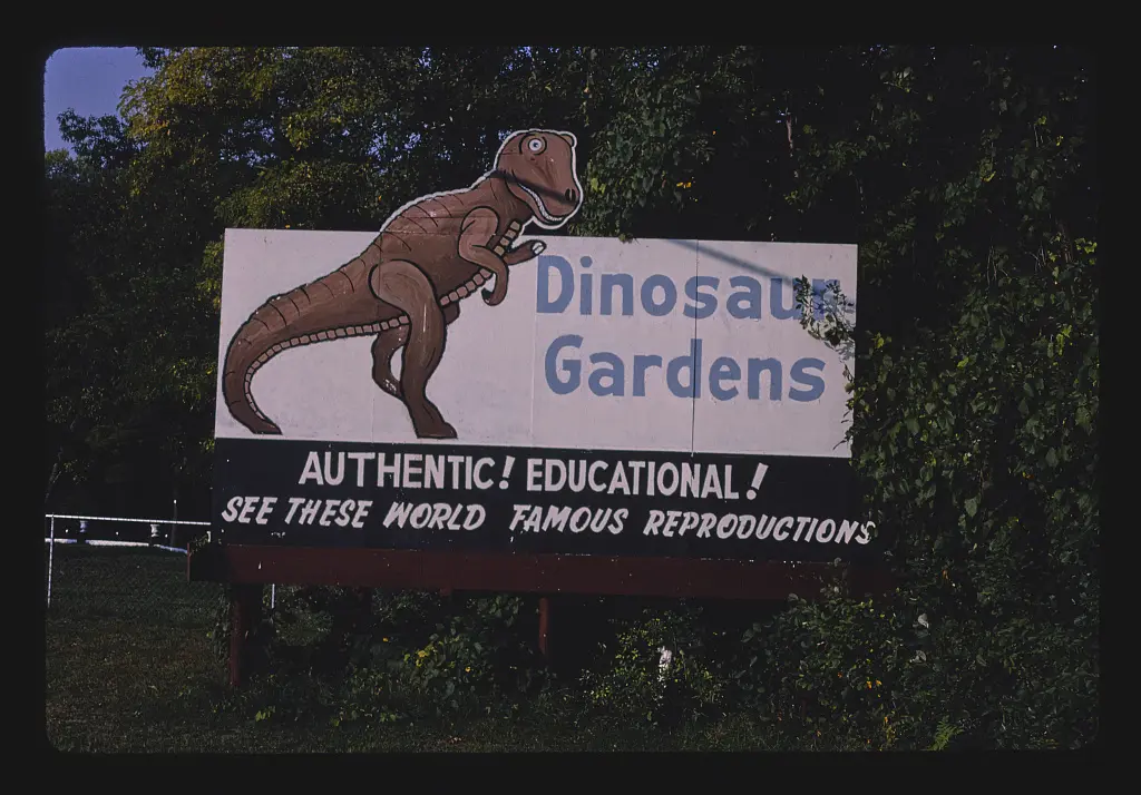 Dinosaur Gardens, Route 23, Ossineke, Michigan