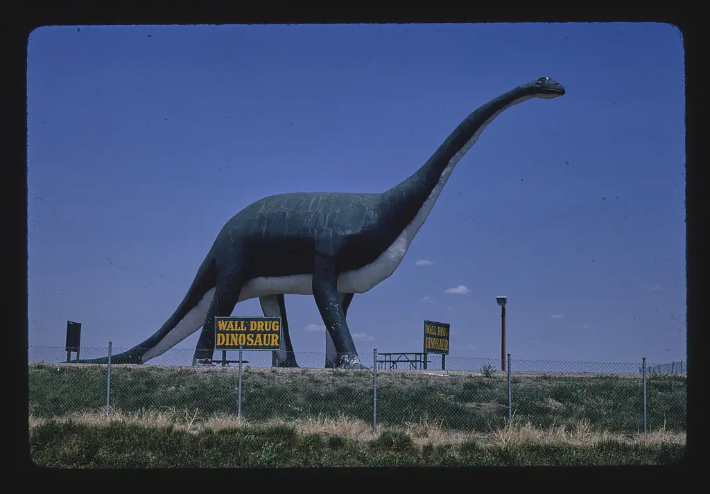 Wall Drug dinosaur, Wall, South Dakota